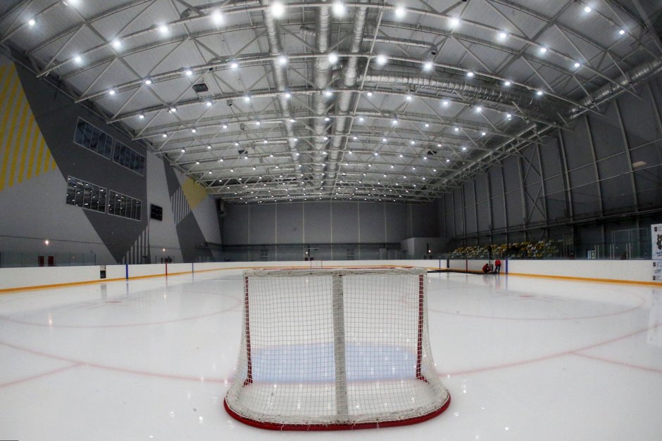 Хоккейная Арена вид со льда