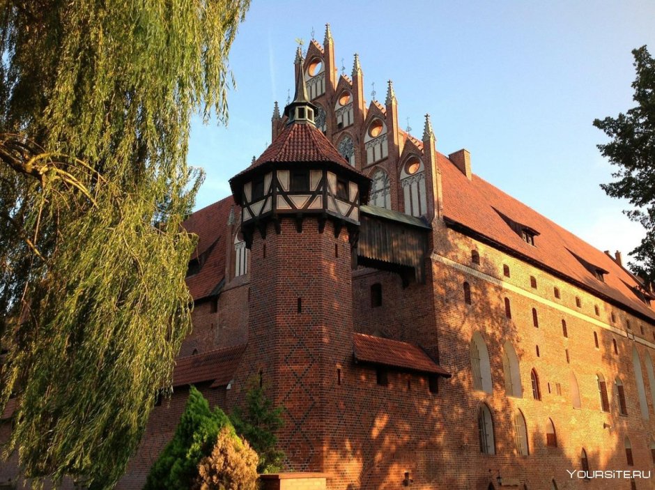 Замок Мальборк Польша