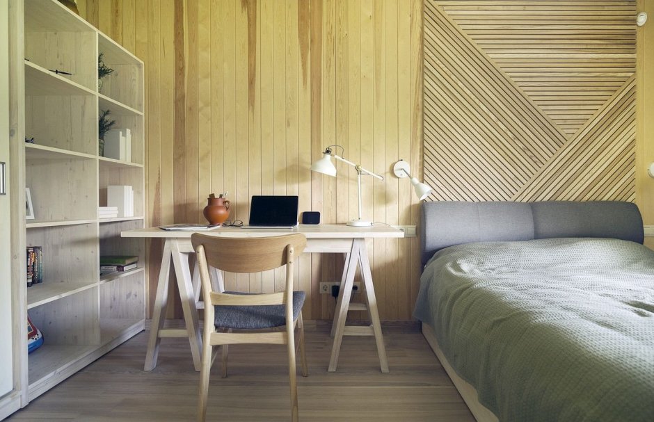 Tikkurila зеленый имитация бруса