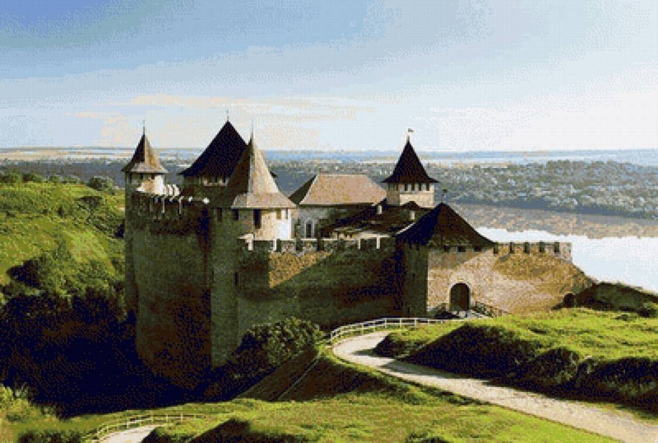 Хотинская крепость внутри Украина