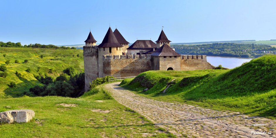 Хотинская крепость план