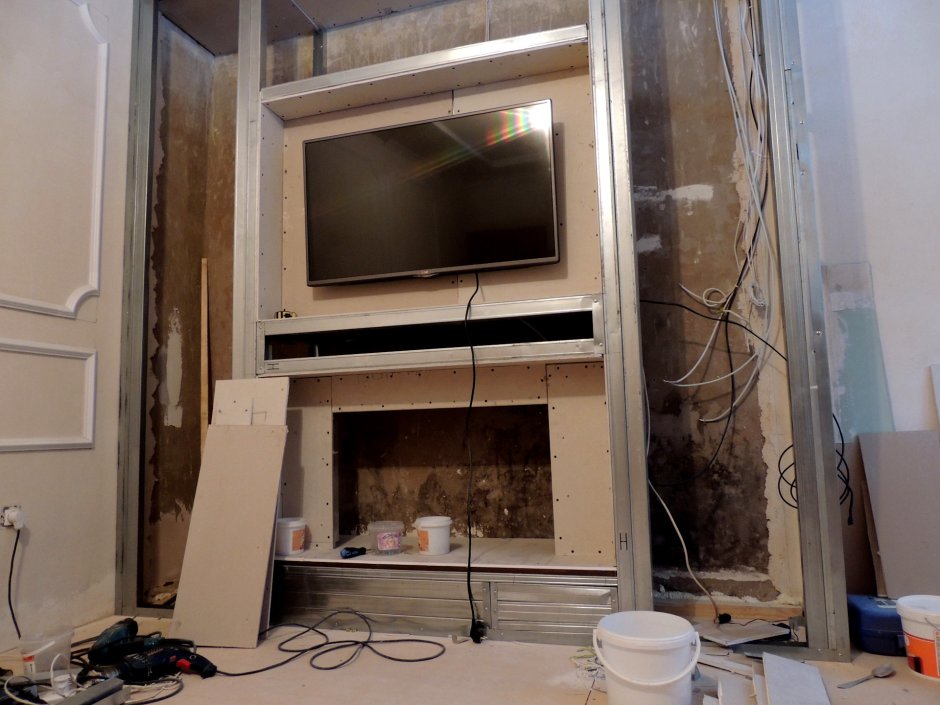 Shiplap Fireplace Farmhouse Style