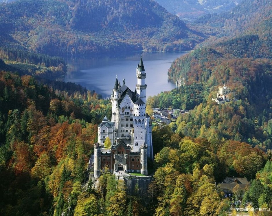 Новый Лебединый замок в Германии