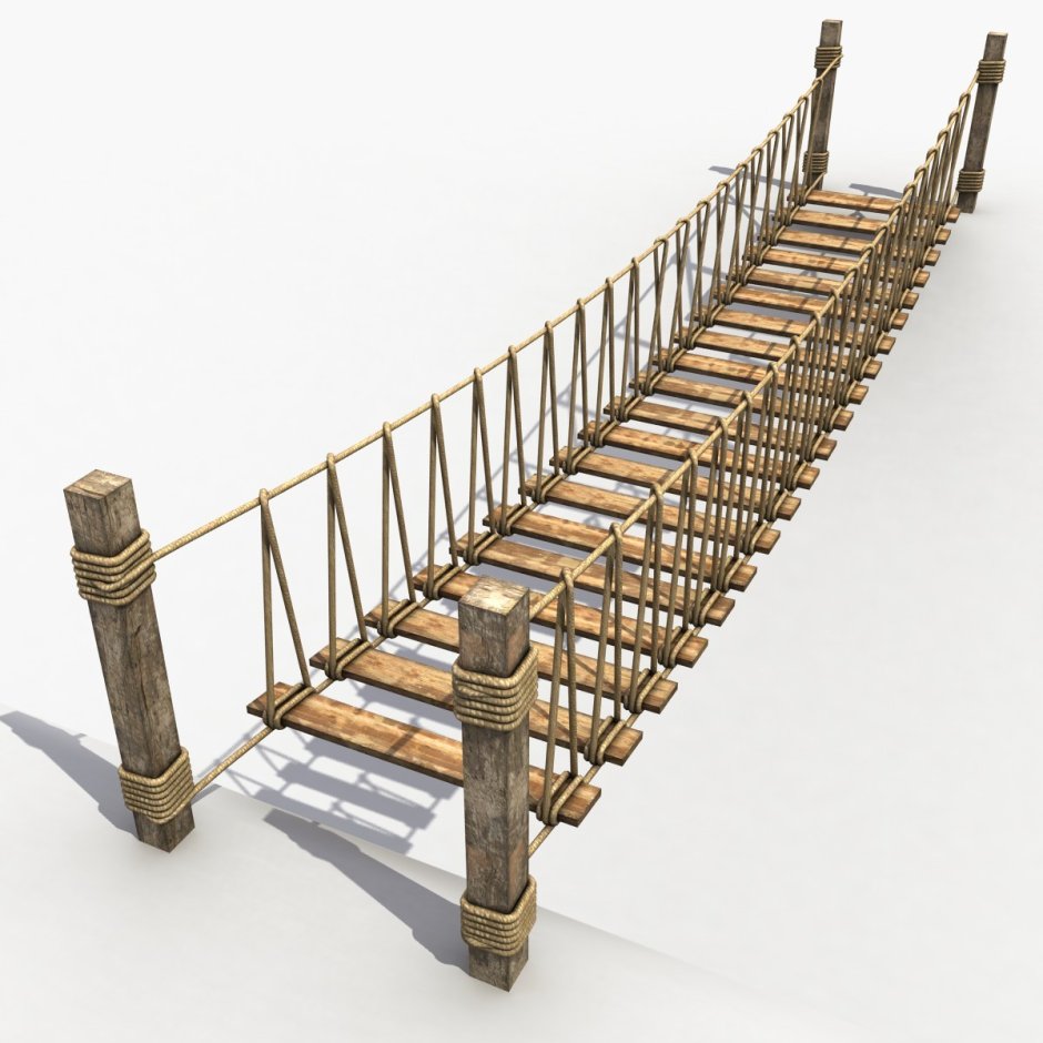 Парящая металлическая лестница