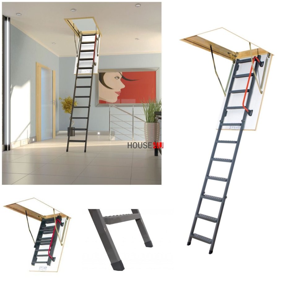 Лестница чердачная LWK 60*120*280. Fakro
