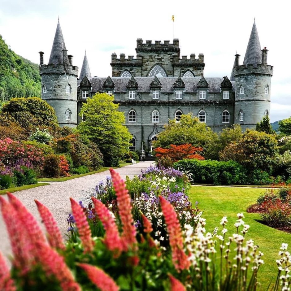 Замок Инверари Шотландия