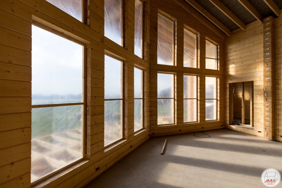Застекленная веранда Timber frame