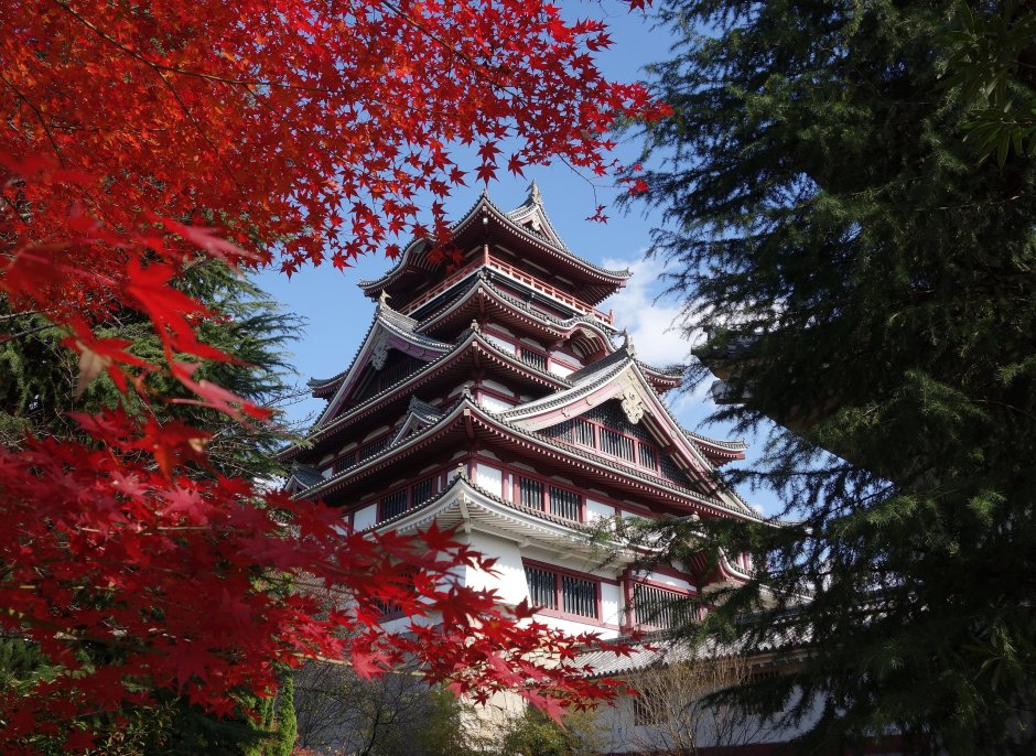 Диорама японского замка
