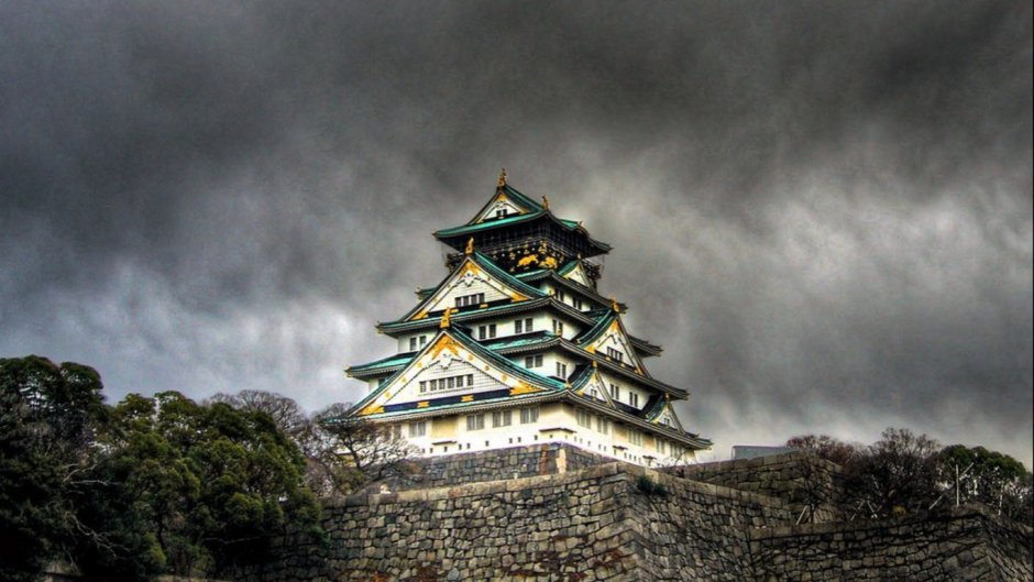 Замок Эдо в Японии