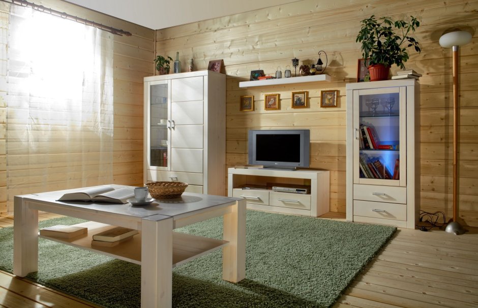 Tikkurila зеленый имитация бруса