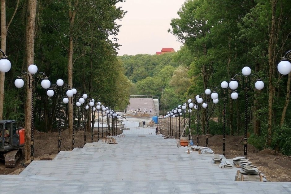 Каскадная лестница Железноводск