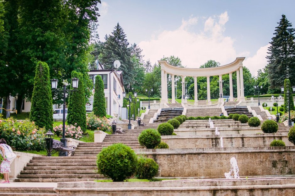 Кисловодский национальный парк каскадная лестница