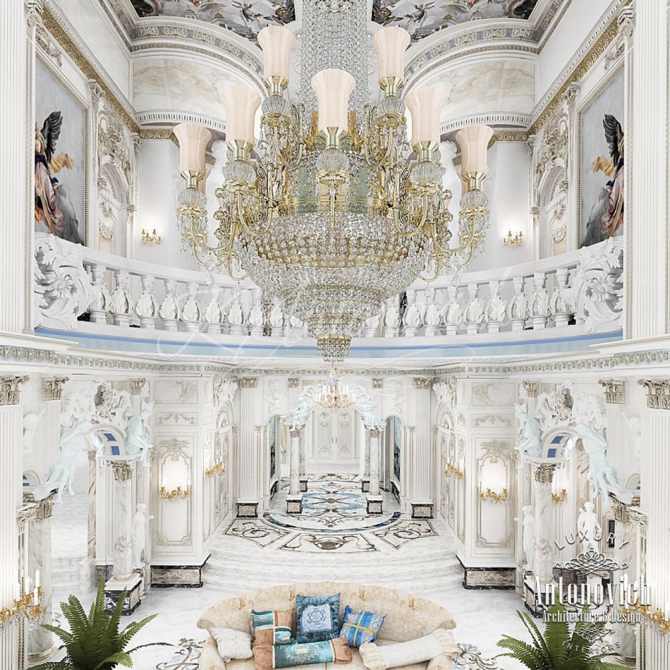 Королевский дворец в Мадриде фарфоровый зал