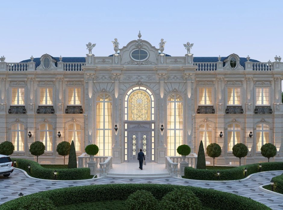 Luxury Antonovich Design интерьер голубой