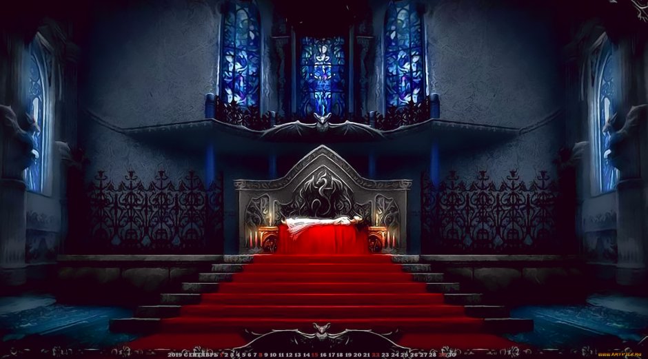 Тронный зал королевы вампиров