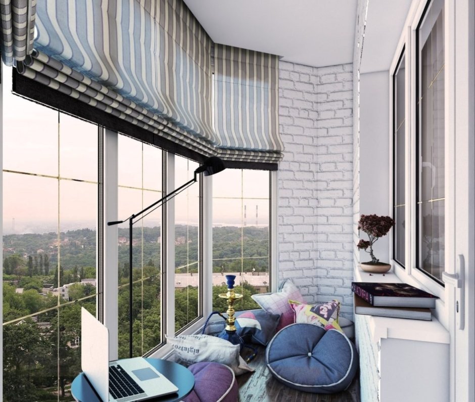 VEKA Euroline балконный блок