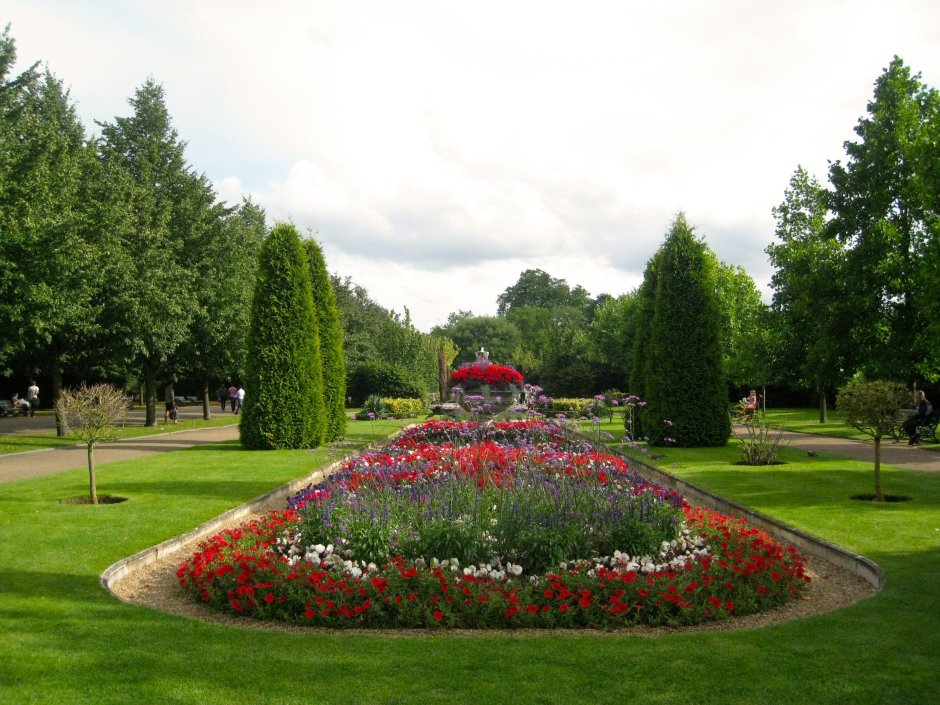 Landscape Architecture схема парка