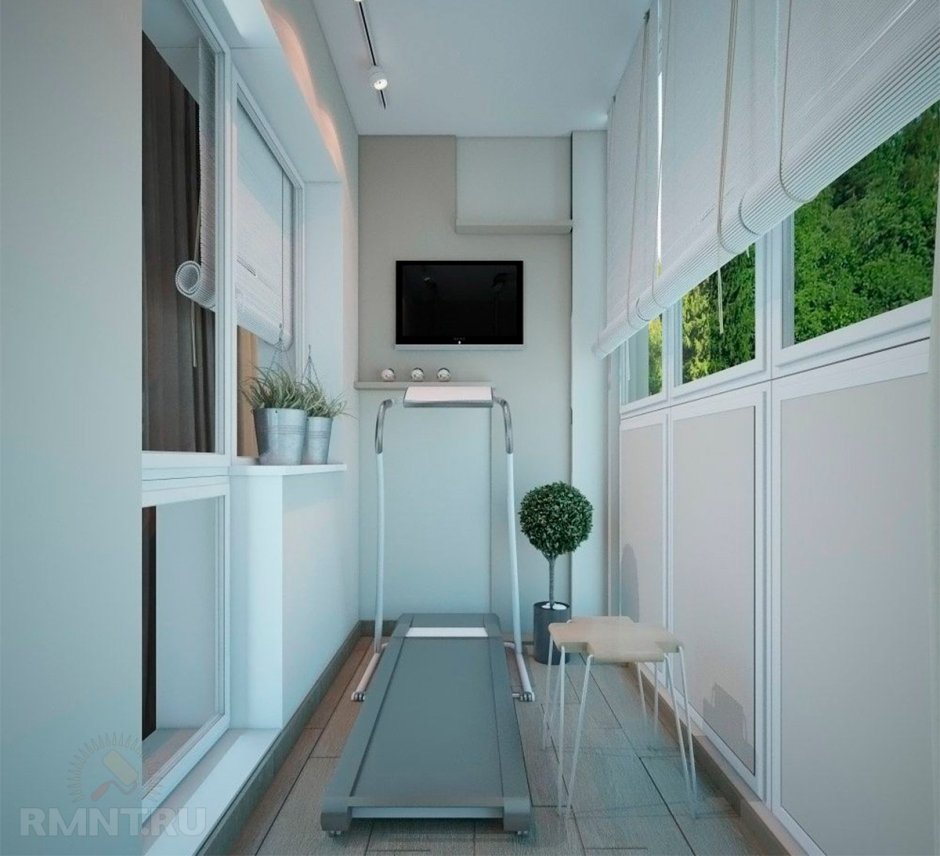 Тренажер на балконе