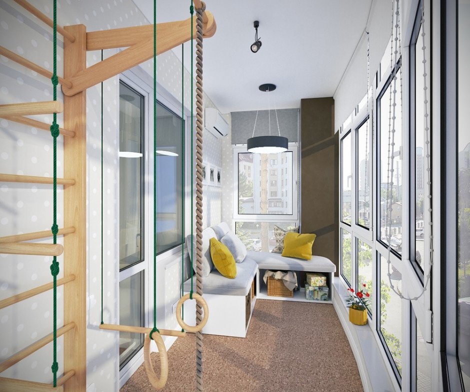 Детская на лоджии