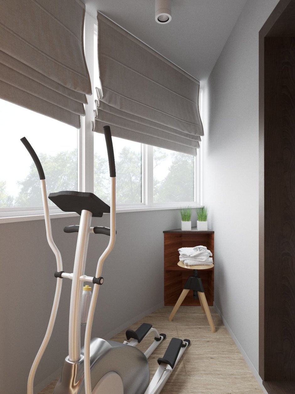 Спорт на балконе