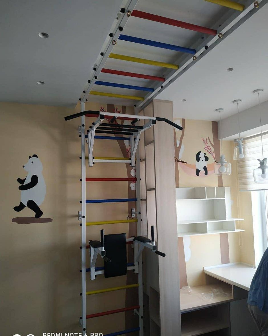 Шведская стенка комбинированная g400 рукоход