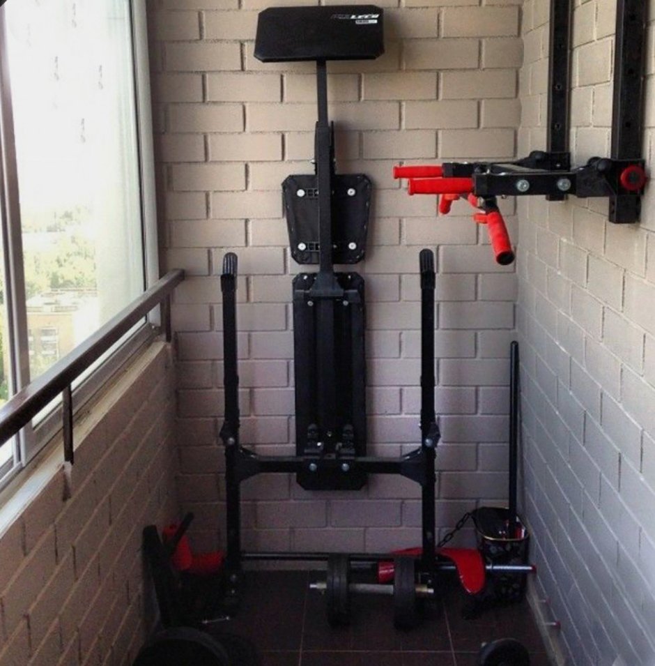 Тренажер на балконе