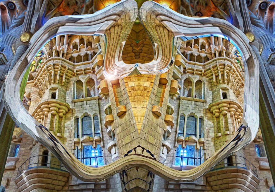 Испания архитектура Антонио Гауди