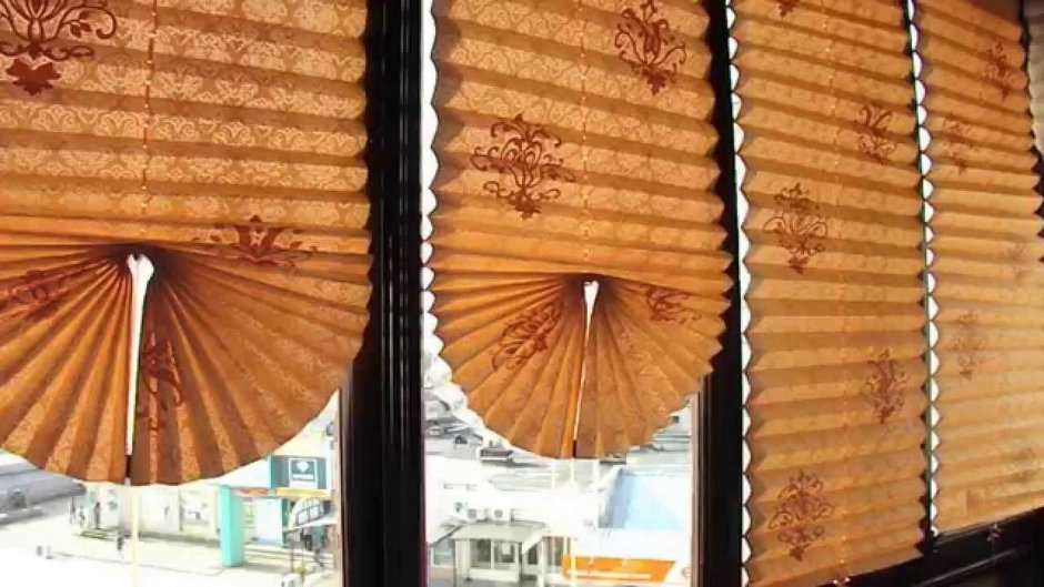 Рулонные шторы из обоев