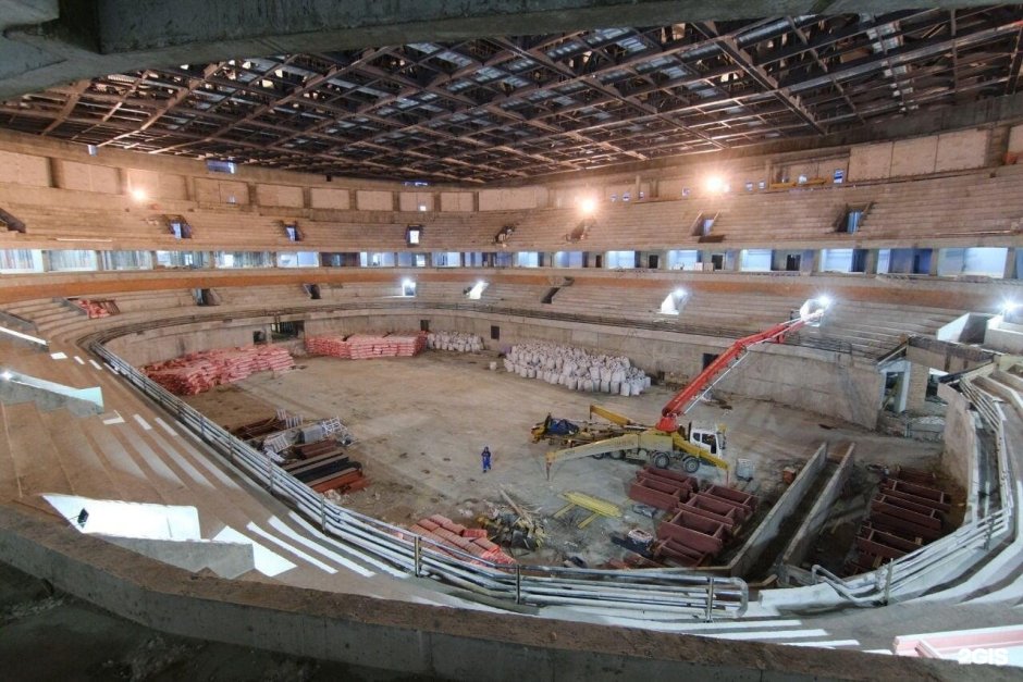 Новая хоккейная Арена в Новосибирске