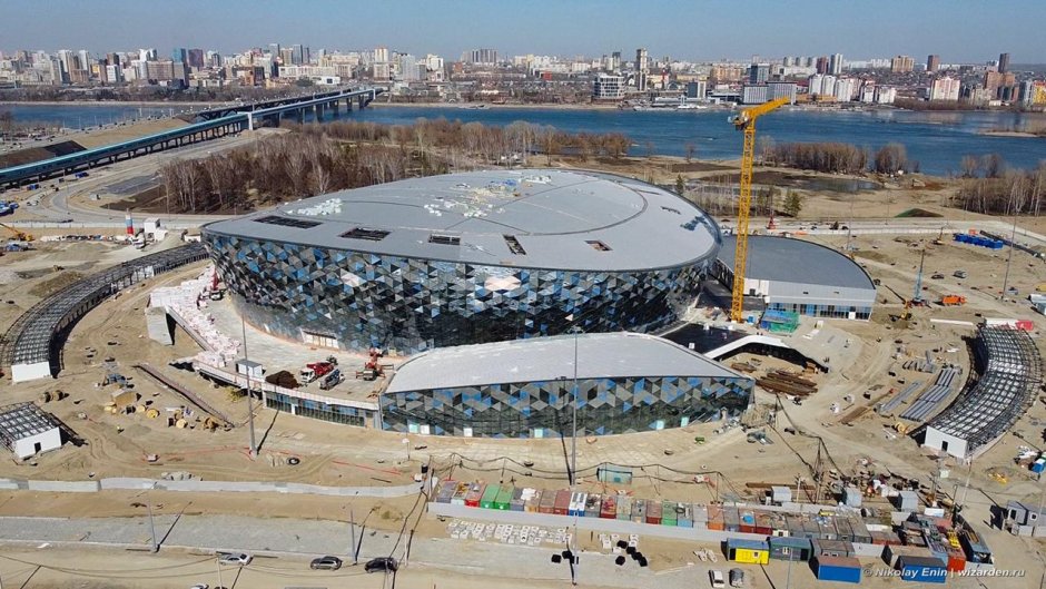 Новый Ледовый дворец в Новосибирске
