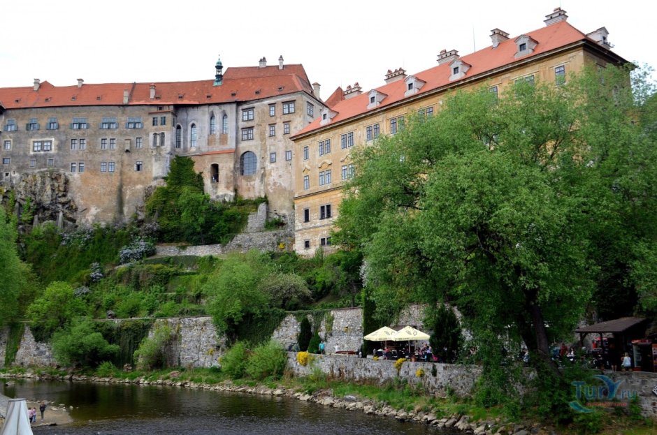Чехия замок чешский Крумлов
