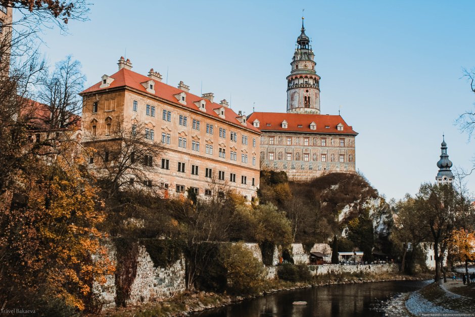 Крумлов знаменитый замок Чехии