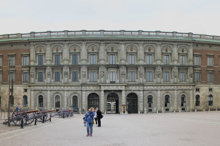 Внутри Стокгольмского королевского дворца