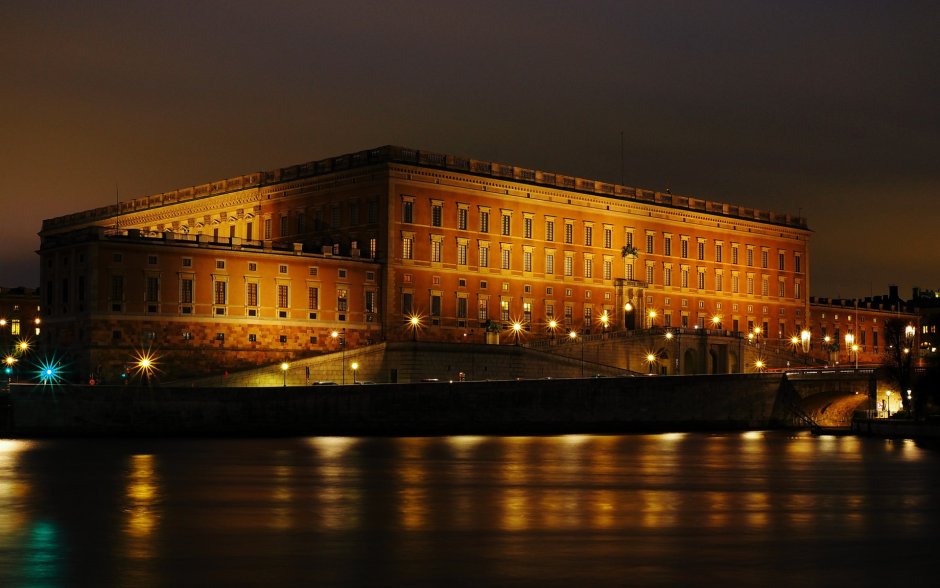 Королевский дворец в Стокгольме Швеция 2021