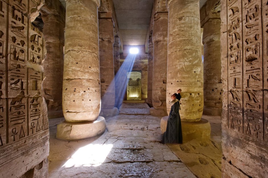 Большой гипостильный зал в Карнаке (Египет)