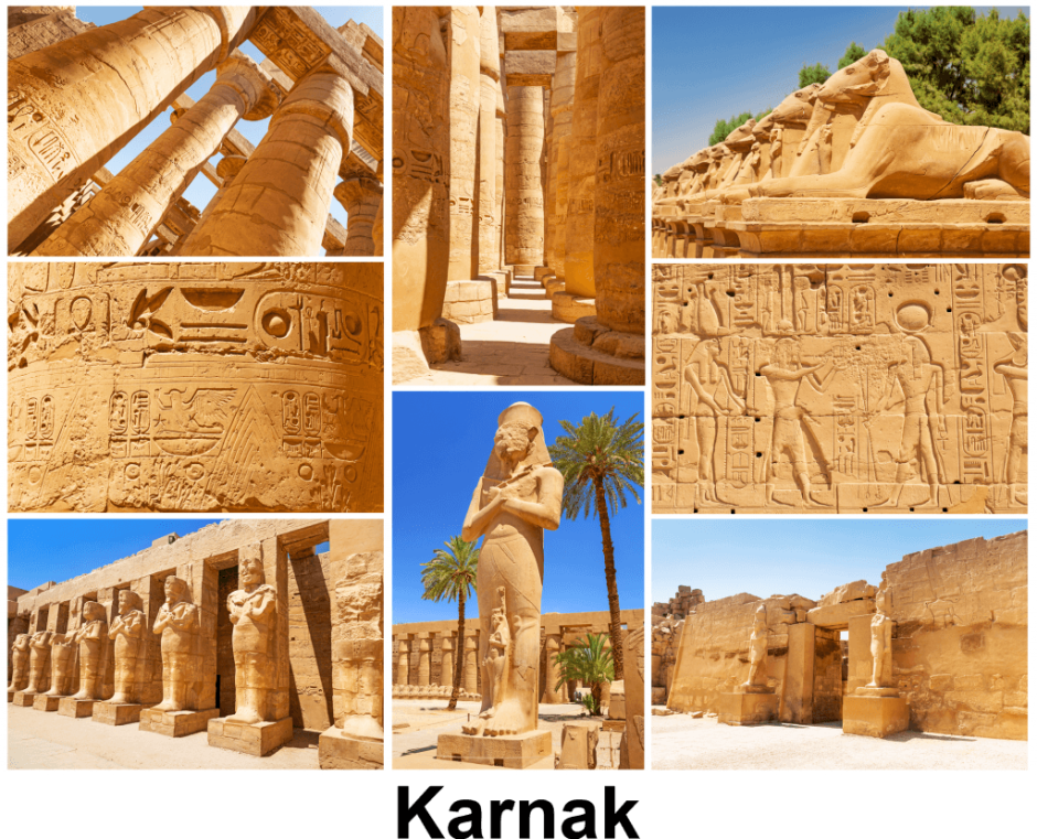 Храм Хатшепсут Египет аллея сфинксов