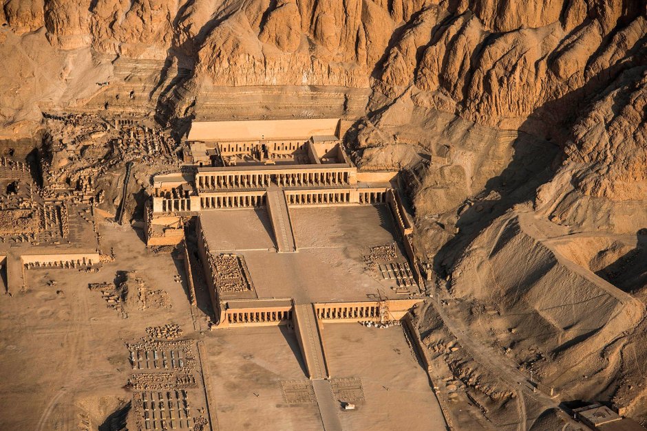 Храм в Луксоре Египет реконструкция