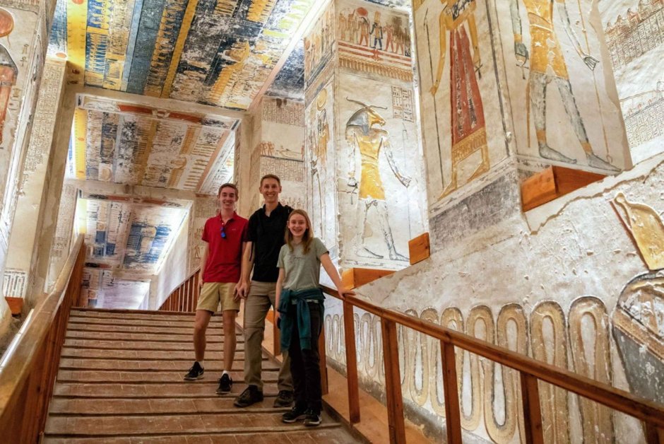 Дворец Клеопатры в древнем Египте