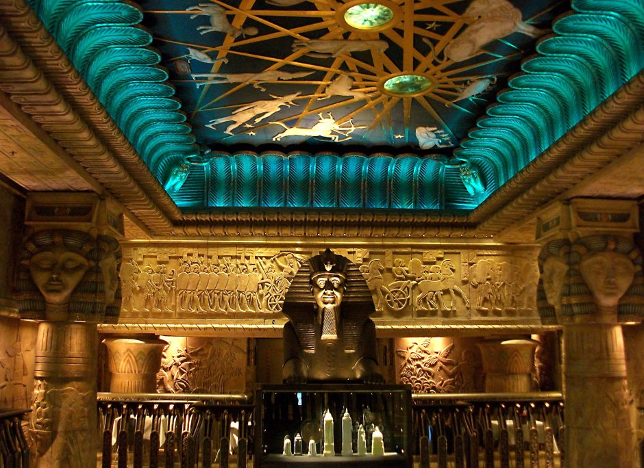 Дворец фараона в древнем Египте