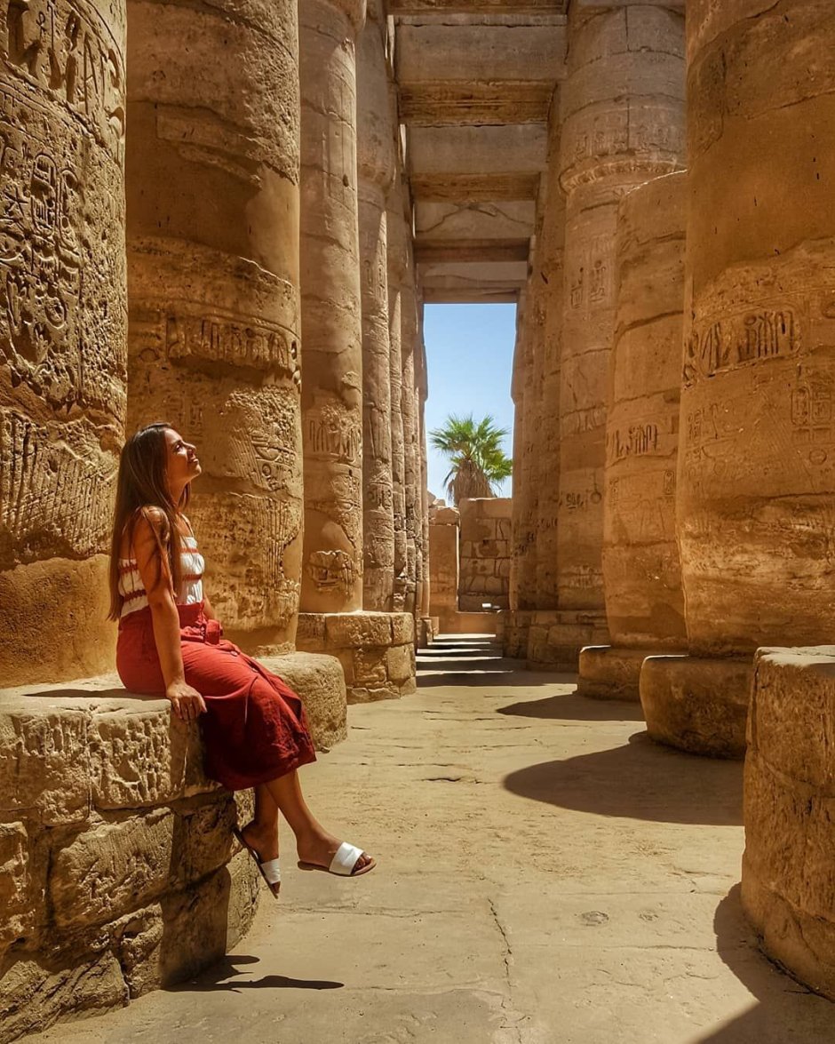 Luxor Karnak Temple место