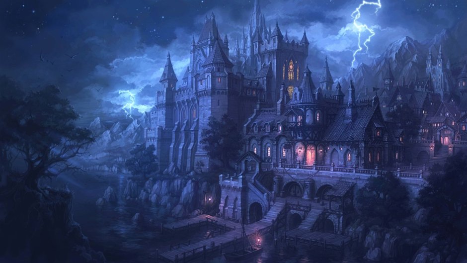 Готический замок Dark Souls