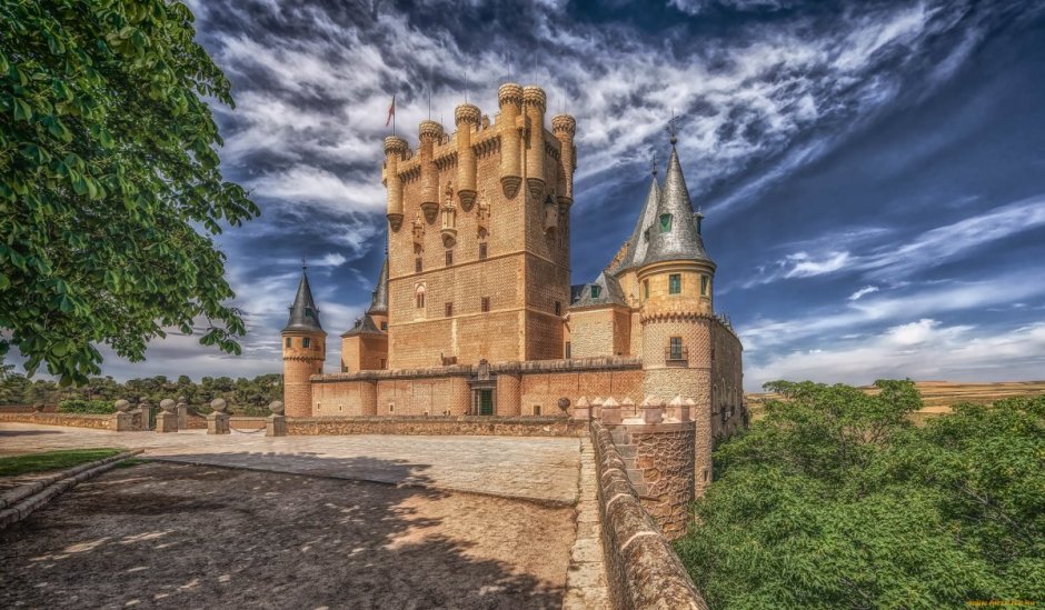 Замок Кока, Сеговия, Испания