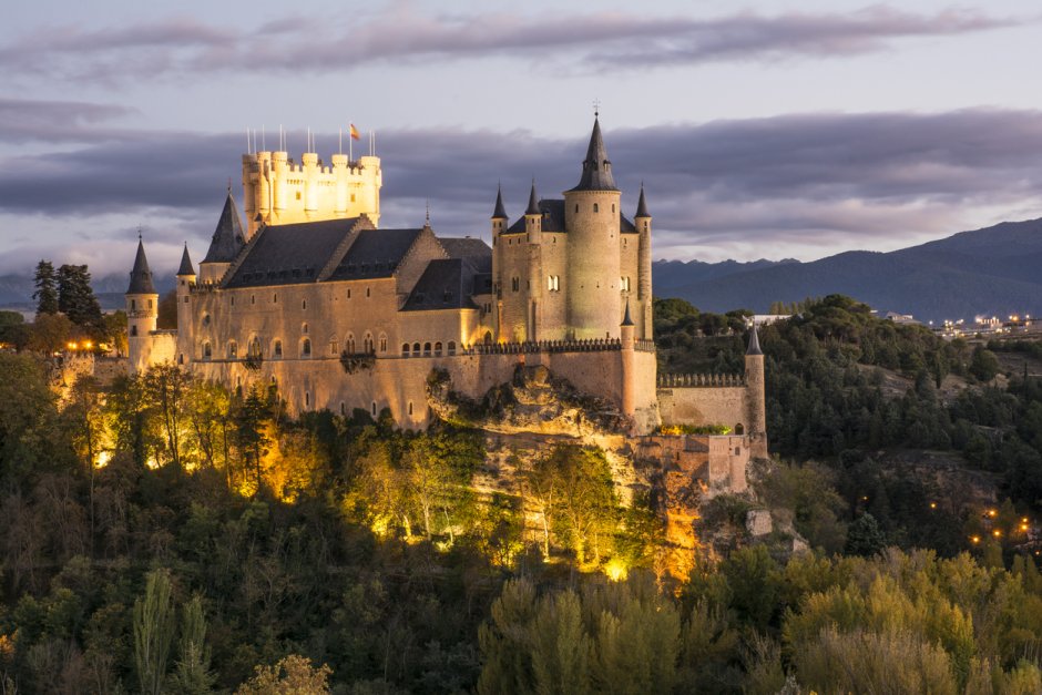 Замок Сеговия Испания