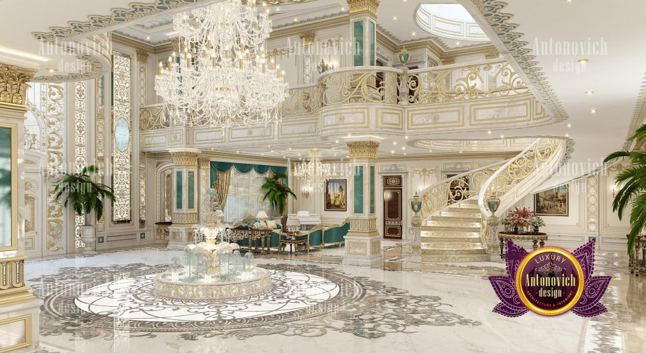 Дворец -интерьер Luxury Antonovich Design