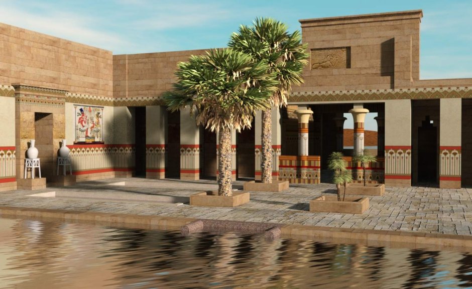 Храм гора в Эдфу