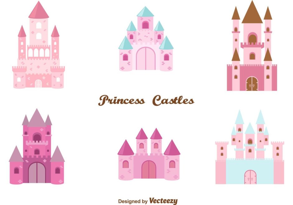 Замок принцессы vector