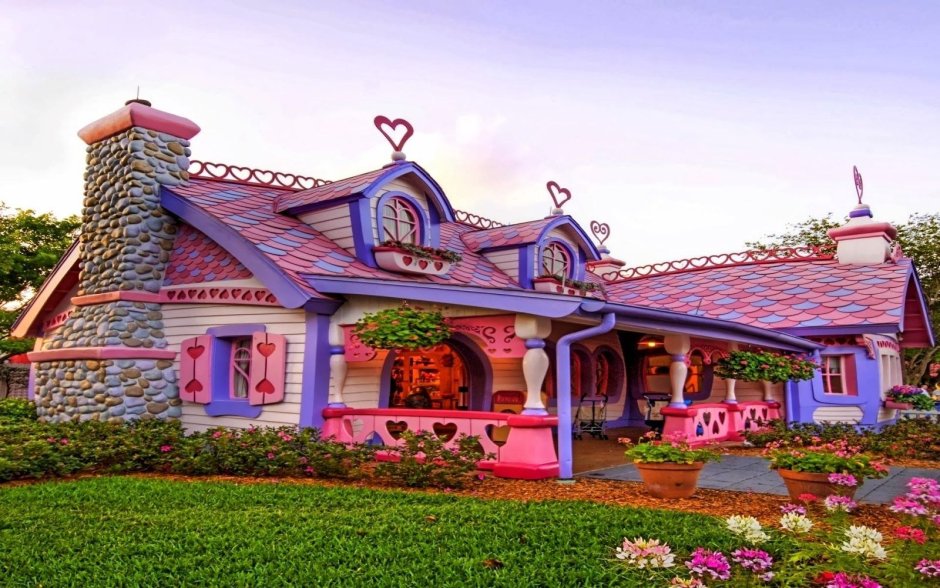 Розовый дом Коралина