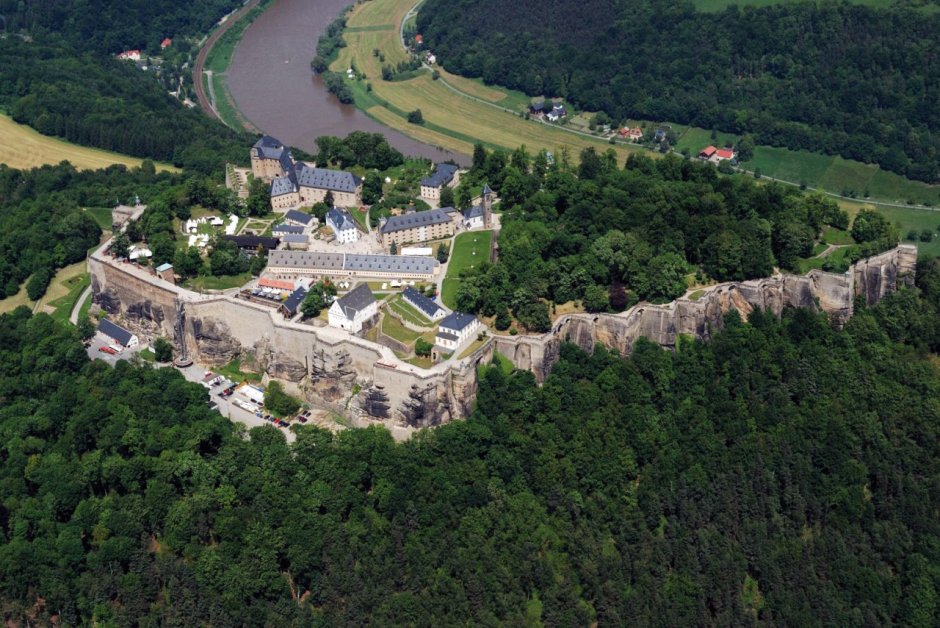 Крепость Кёнигштайн Германия