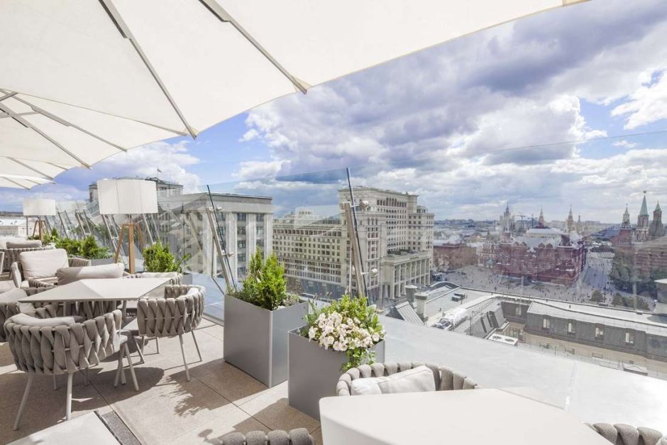 Ritz Carlton Москва терраса