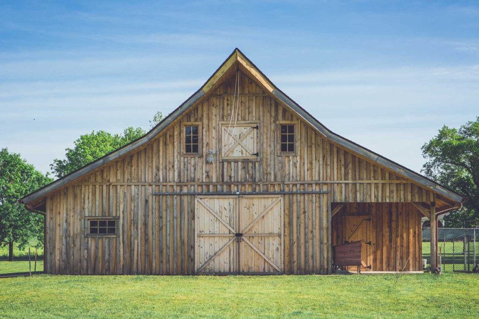 Дом-сарай в Голландии Barn House Eelderwolde